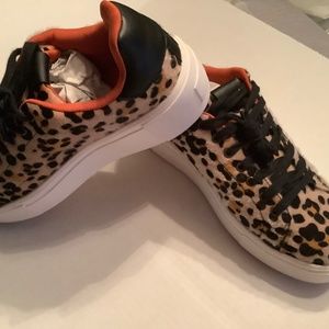 Size 10 leopard sneakers
